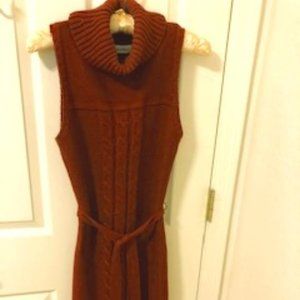 Women's sleeveless, knit dress